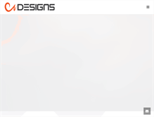 Tablet Screenshot of cheapwebsitedesigns.com.au